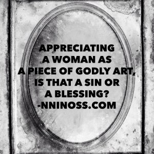 Appreciating a woman 
