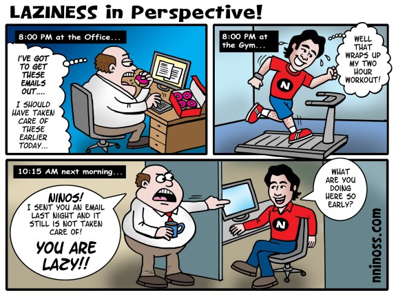 laziness in perspective